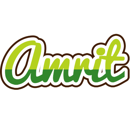 Amrit golfing logo