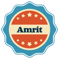 Amrit labels logo