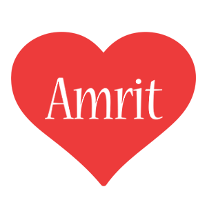 Amrit love logo