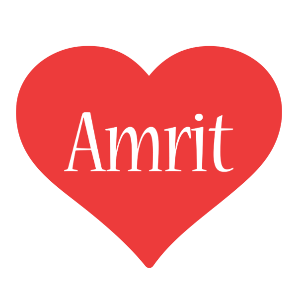 Amrit love logo