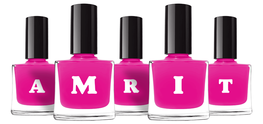 Amrit nails logo