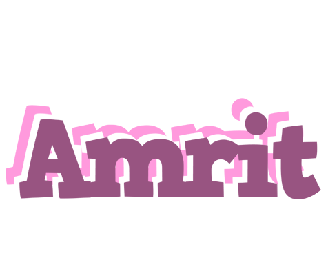 Amrit relaxing logo