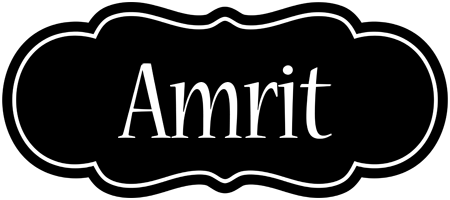 Amrit welcome logo