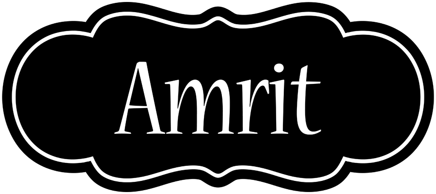 Amrit welcome logo