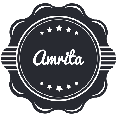 Amrita badge logo