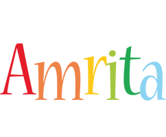 Amrita birthday logo