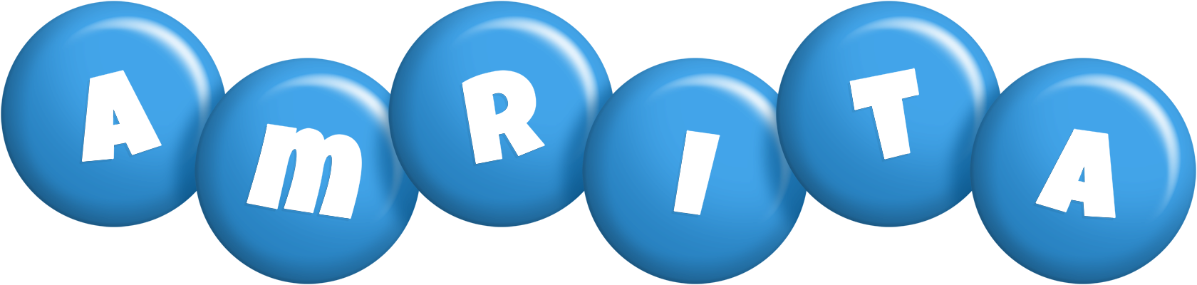 Amrita candy-blue logo