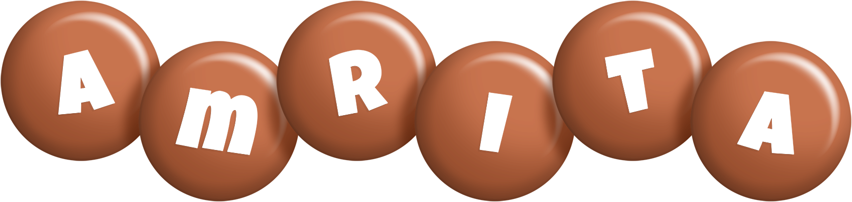 Amrita candy-brown logo