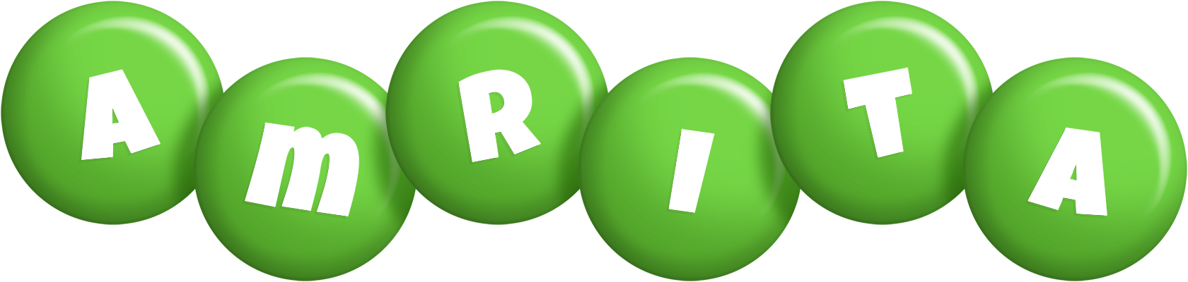Amrita candy-green logo