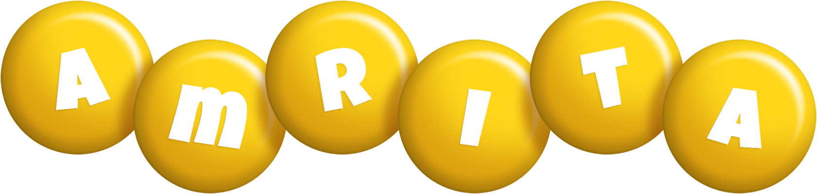 Amrita candy-yellow logo