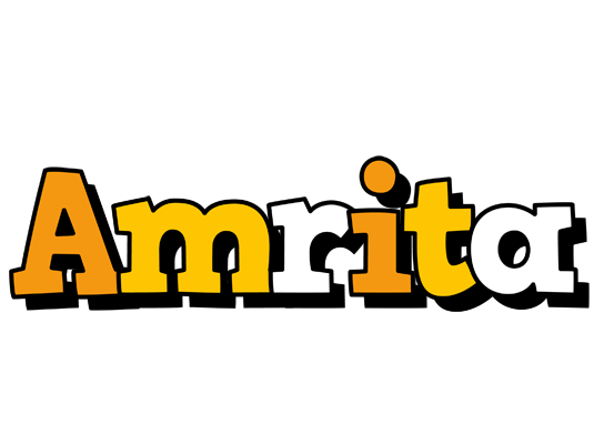Amrita cartoon logo