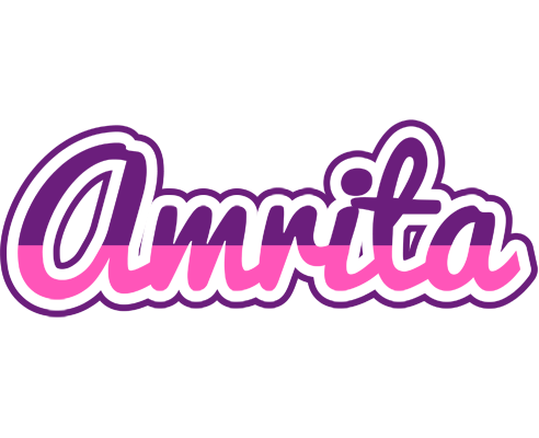 Amrita cheerful logo