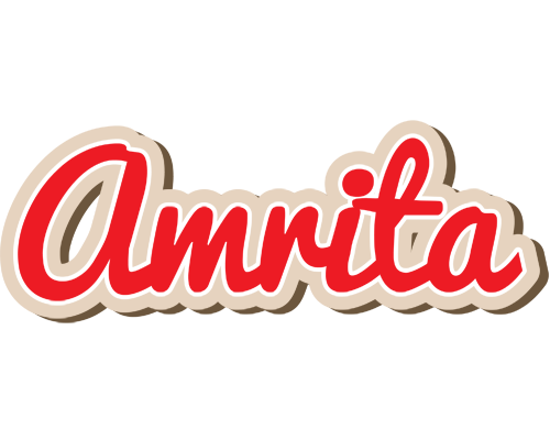 Amrita chocolate logo