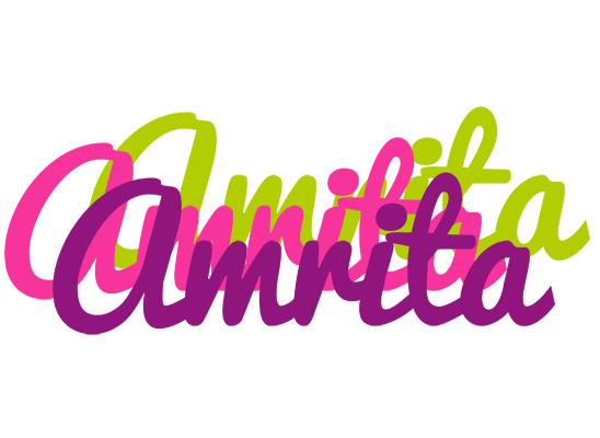 Amrita flowers logo