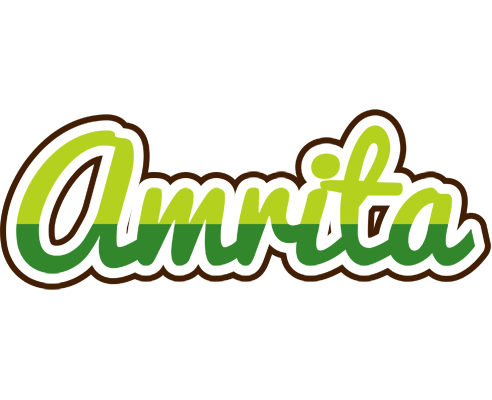 Amrita golfing logo