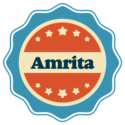 Amrita labels logo