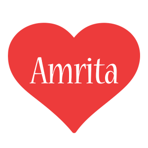 Amrita love logo