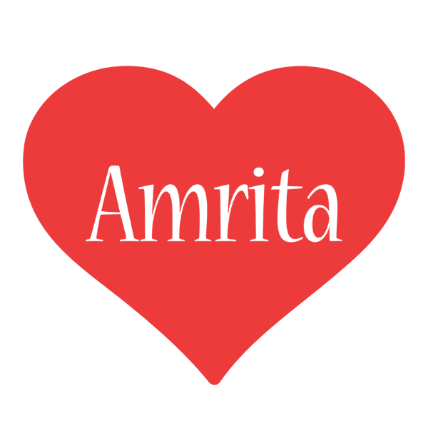Amrita love logo
