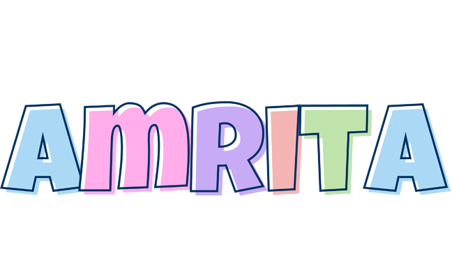 Amrita pastel logo