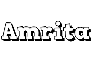 Amrita snowing logo