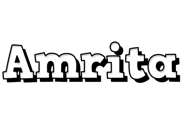 Amrita snowing logo