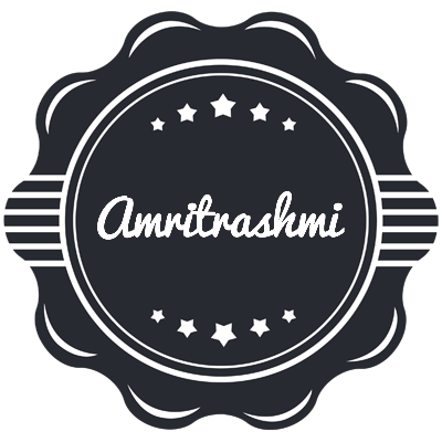 Amritrashmi badge logo