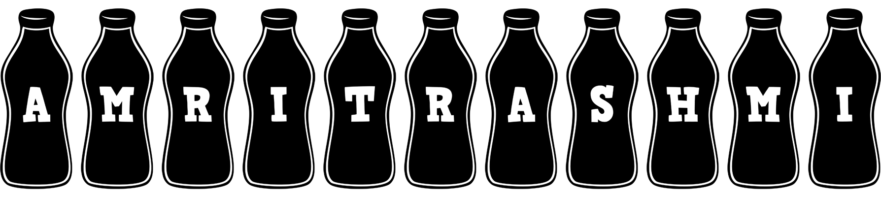 Amritrashmi bottle logo