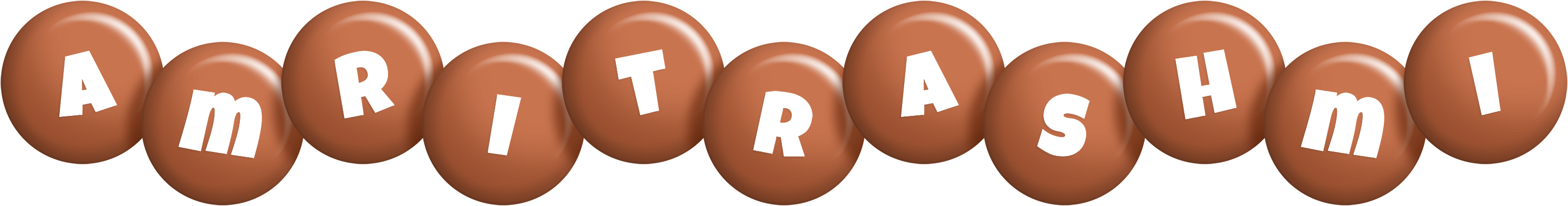 Amritrashmi candy-brown logo