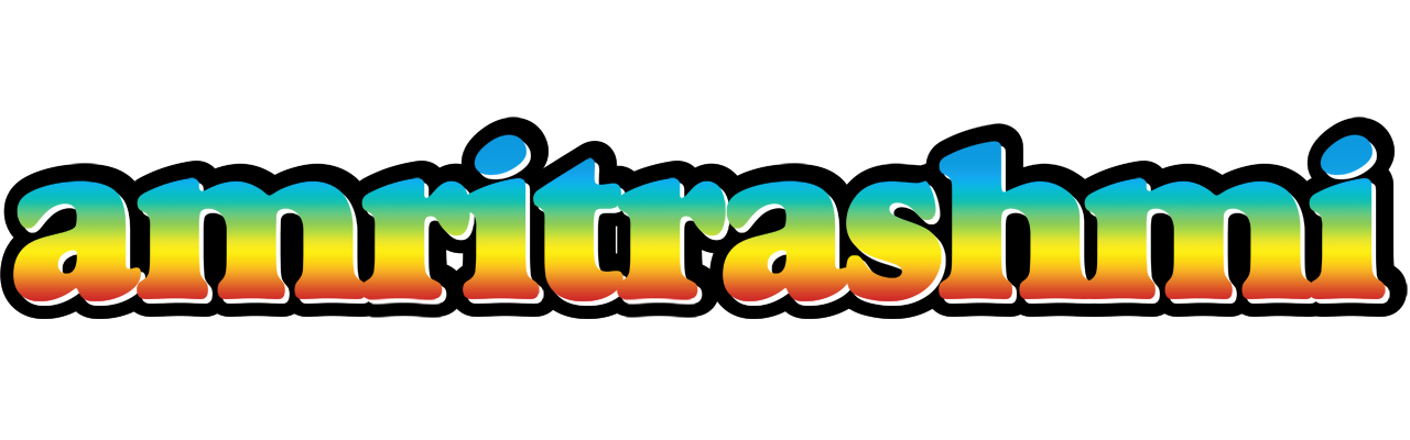 Amritrashmi color logo