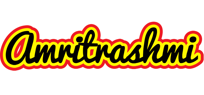 Amritrashmi flaming logo