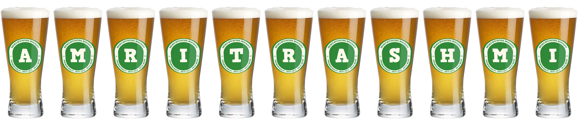 Amritrashmi lager logo