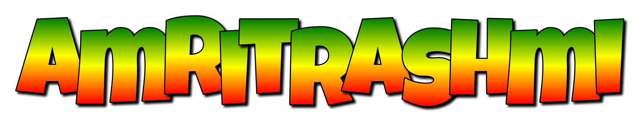 Amritrashmi mango logo