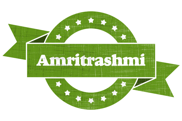 Amritrashmi natural logo