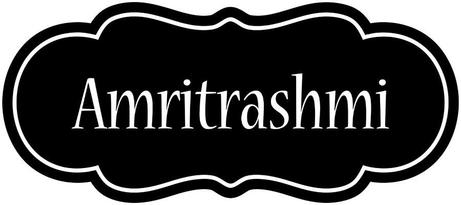 Amritrashmi welcome logo