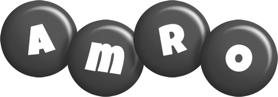 Amro candy-black logo