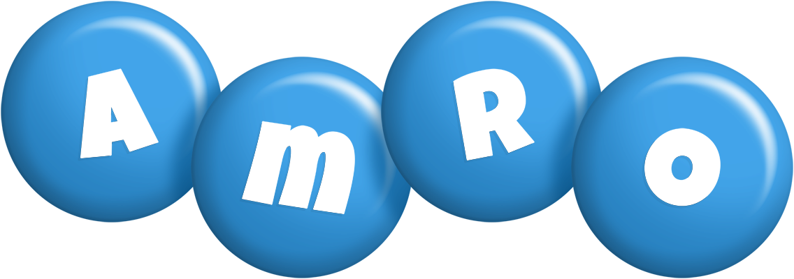 Amro candy-blue logo