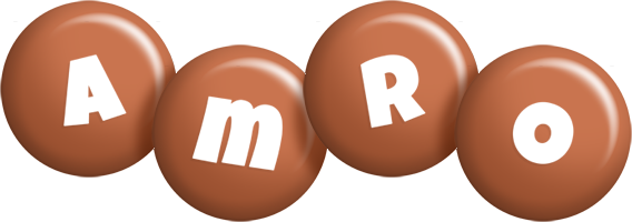 Amro candy-brown logo