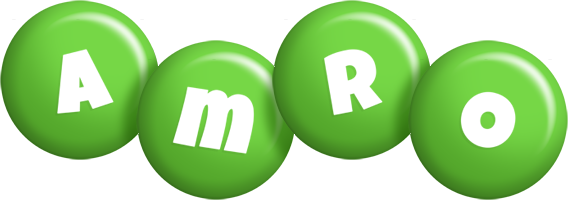 Amro candy-green logo