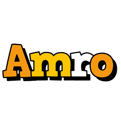 Amro cartoon logo
