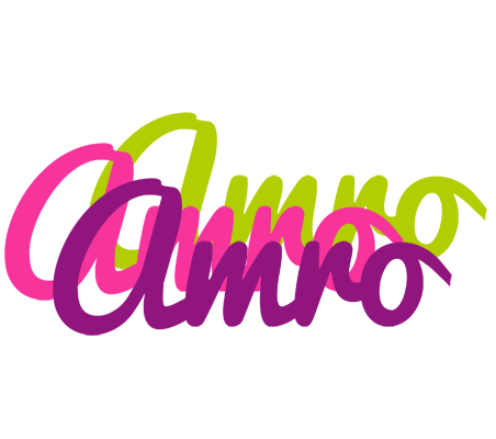 Amro flowers logo