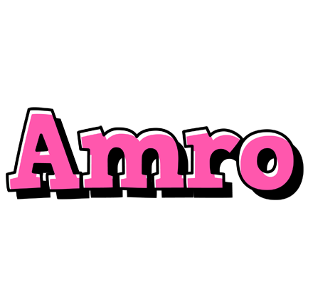 Amro girlish logo