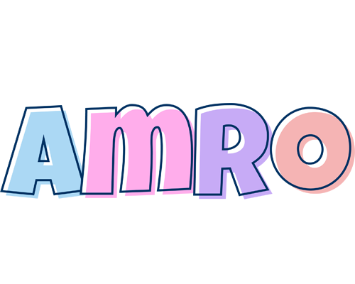 Amro pastel logo