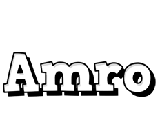 Amro snowing logo