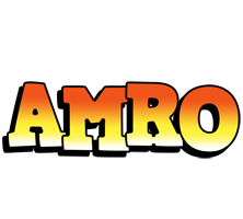 Amro sunset logo