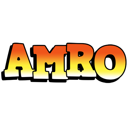 Amro sunset logo