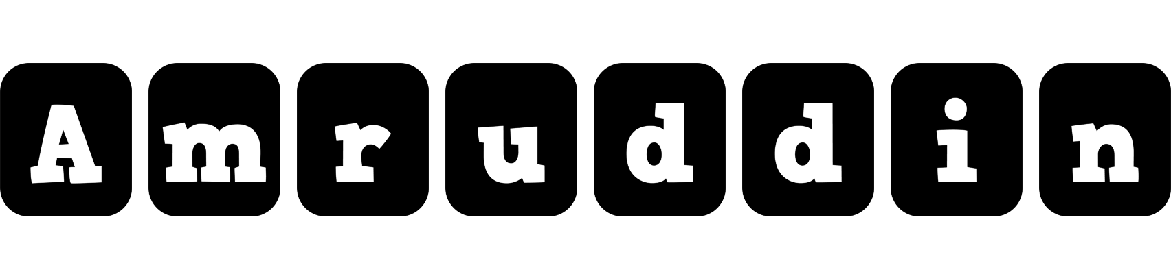 Amruddin box logo