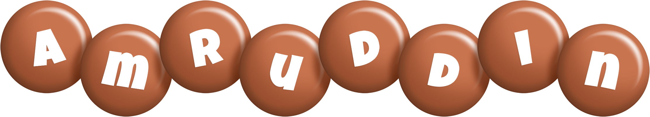 Amruddin candy-brown logo