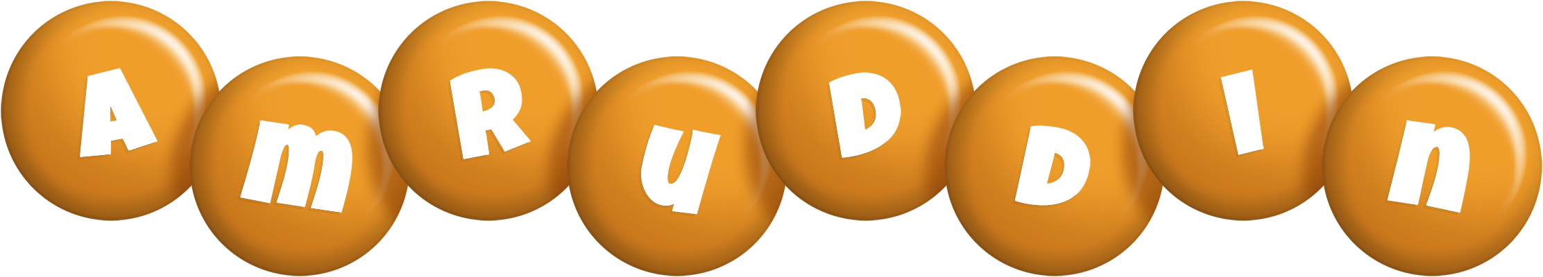 Amruddin candy-orange logo