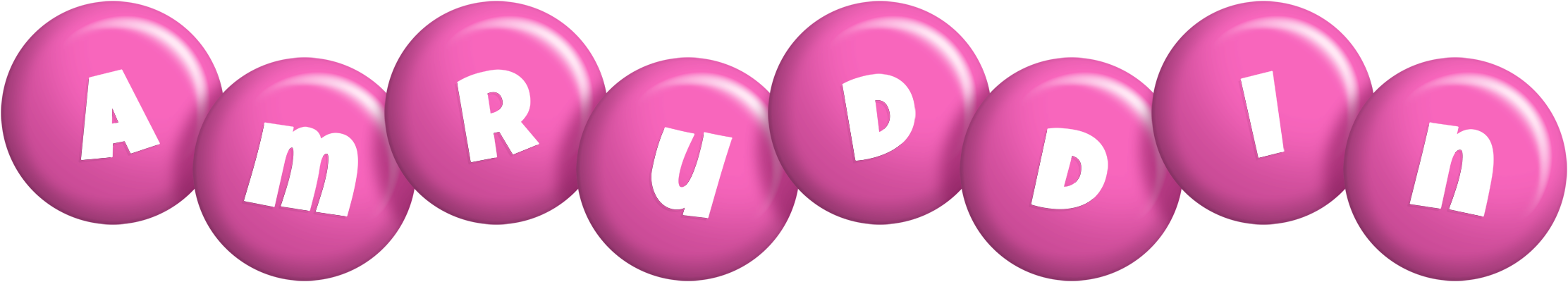 Amruddin candy-pink logo