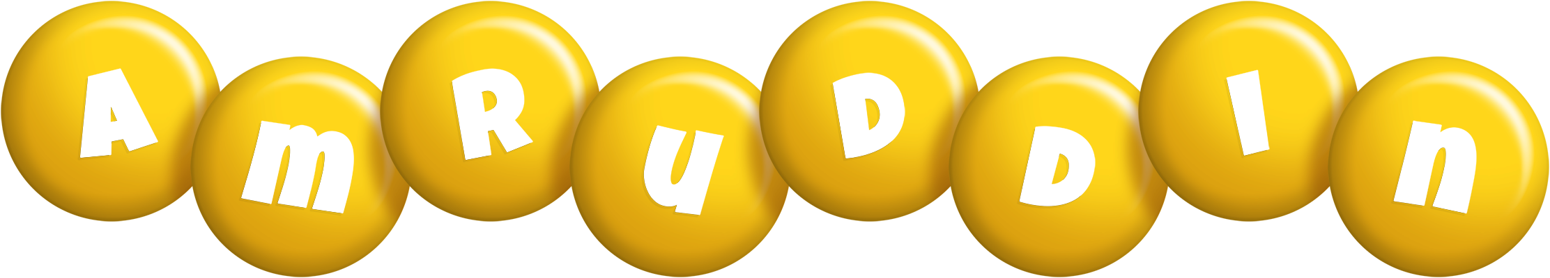 Amruddin candy-yellow logo